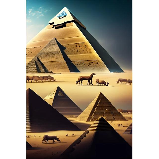 Египетская Пирамида Храм Сфинкс Принты Постер Холст HD Живопись Современное Настенное Искусство Картины Для Гостиной Спальни Украшение Дома