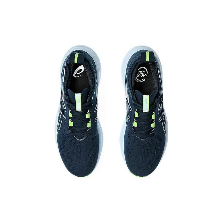 Asics Мужские кроссовки Gel Nimbus 26 French Blue Electric Lime 1011B794-400