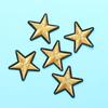 5/10Pcs Fabric Sew On Embroidery Applique Iron-On Patch Badge Stickers Stars Patches