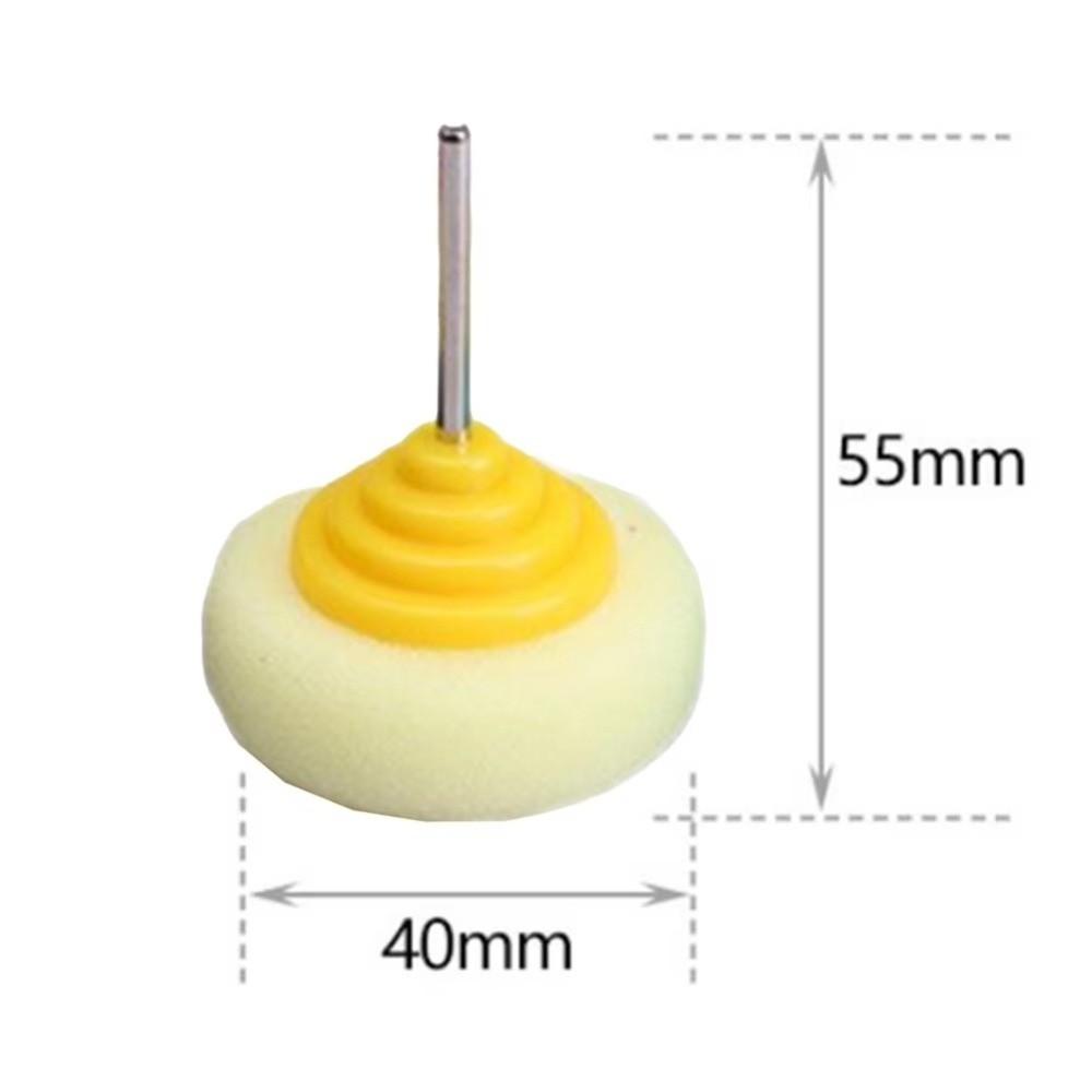 Round Shape Drill Polishing Pad Foam Sponge Polishing Wheel Foam Buffing Pad Cleaning Accessories