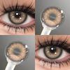 Eyeshare 1 Pair Serbia Contact Lenses for Eyes Gray Pupils Natural Big Black Eyes Contacts Beauty Makeup Soft Cosmetics