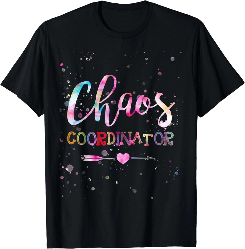 Chaos Coordinator Tie Dye Gift Unisex T-Shirt