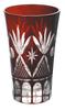 Otsuka Glass Kiriko Glass Sip Beer презентация Красный 41H332 (в коробке) 65×H105мм