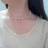 Crystal and Freshwater Pearl Necklace