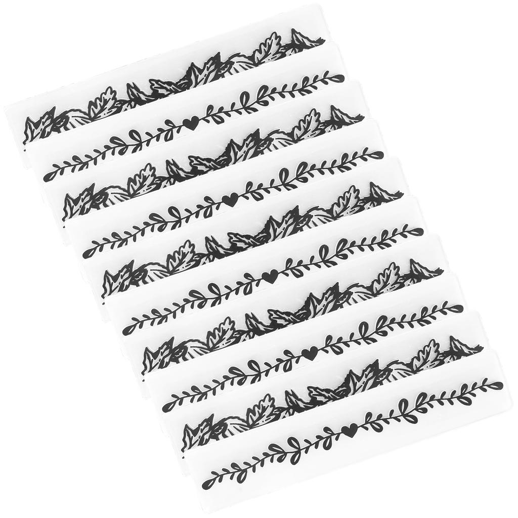 10Pcs Plastic Embossing Folders Embossed Template DIY Card Making Scrapbooking Paper Craft Tool