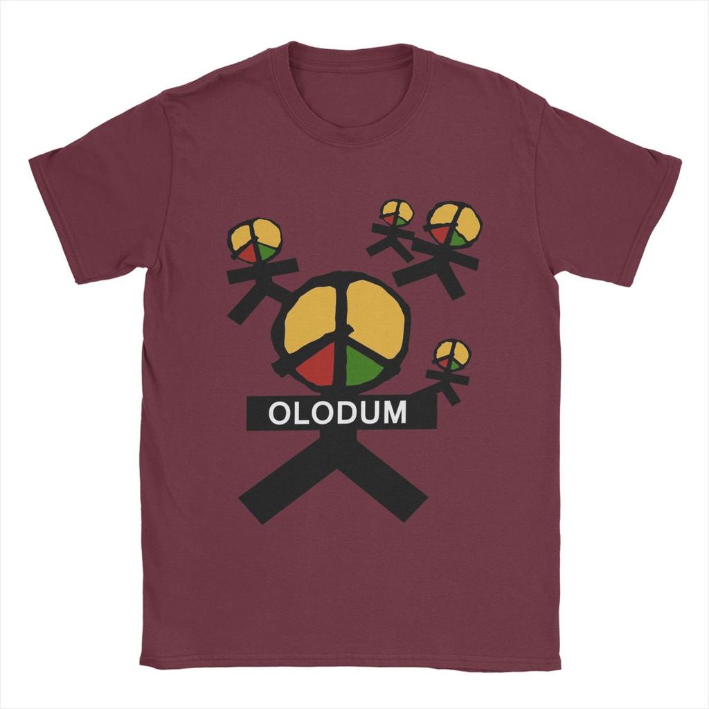Olodum T-Shirts for Men Amazing Pure Cotton Tee Shirt Round Neck Short Sleeve T Shirts Gift Idea Clothes