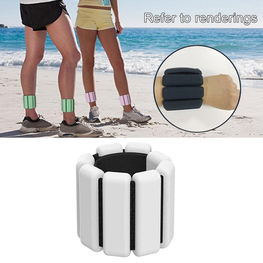 Регулируемый вес Наручный браслет Силиконовые утяжелители для лодыжек и запястий Браслет для упражнений Водонепроницаемое оборудование для бега и тренировок