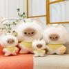 Popular steamed buns cat plush toys kitten super cute girl heart toast cat doll