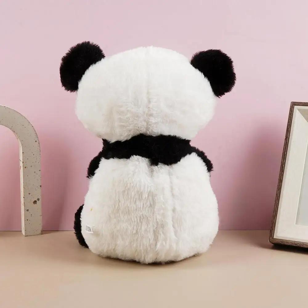 Breathing Soothing Panda,Panada Sound Machine with Lights and Music Sensory Plushies Panada Toy for Baby