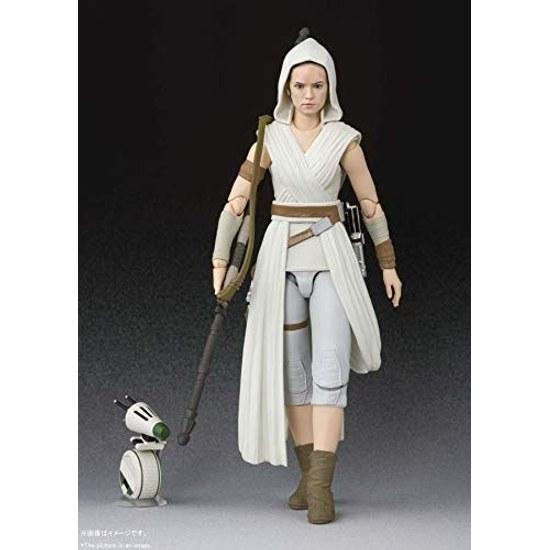 НАРОДЫ ТАМАШИИ SH. Figuarts Звездные Войны Рей и Ди-О (ЗВЕЗДНЫЕ Восстание Скайуокера) Примерно 145 мм ПВХ АБС Окрашенная фигурка