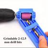 Portable Drill Bit Sharpener With Grinding Wheel For Quick And Easy Sharpening Of Nail Drill Bits, Sharp And Ready