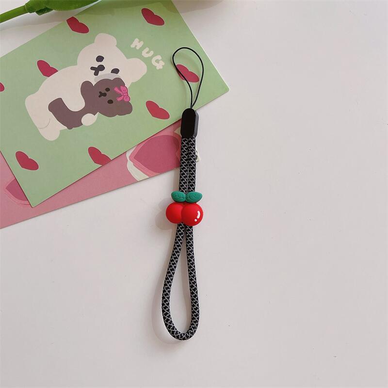 Милый ремешок для телефона, креативный модный цветочный ремешок для телефона, портативный браслет для женщин, аксессуары для мобильных телефонов на запястье