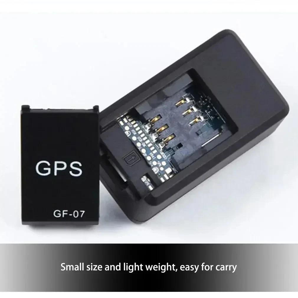 GF07 Магнитный мини-трекер для автомобиля GPS-трекер для отслеживания в реальном времени Магнитный GPS-трекер для определения местонахождения транспортного средства в реальном времени Трекер для домашних животных