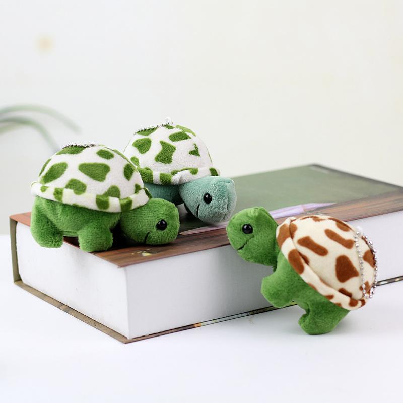 Милая мини-черепаха, плюшевая игрушка, кулон в виде черепахи, кукла-черепаха, детские подарки, куклы в виде морских животных