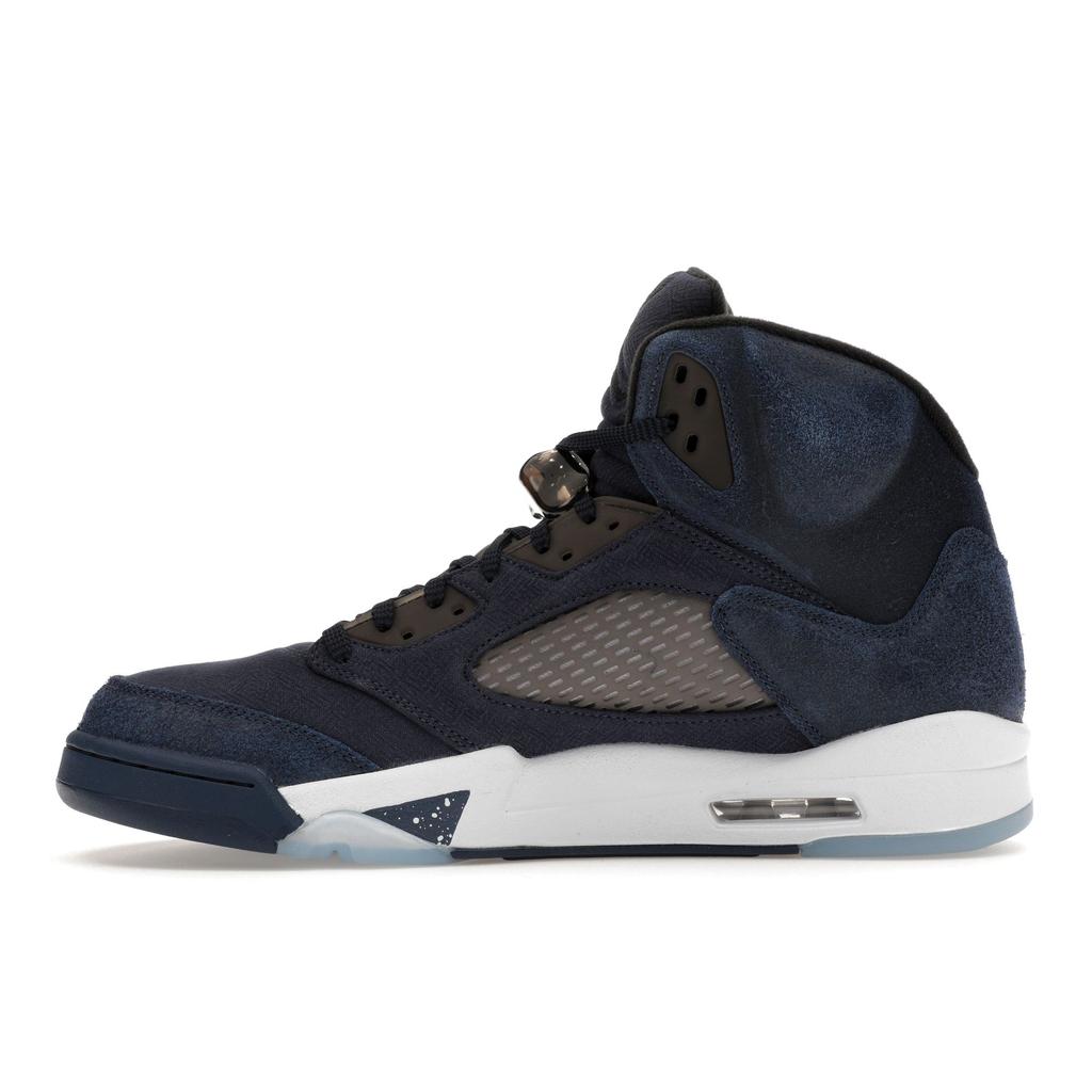 Air Jordan 5 Retro SE Midnight Navy Мужские кроссовки Синий Черный Футбольно-Серый FD6812-400