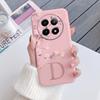 Letter Flower Phone Case For Realme 13 Pro+ Plus 5G Shockproof TPU Bumper Soft Silicone Cover For Realme 13 Pro 5G Shell Fundas