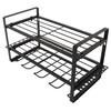 Wall Mounted Power Tool Organizer 50KG Load Bearing Electric Drill Garage Tool Storage Shelf Rack Holder