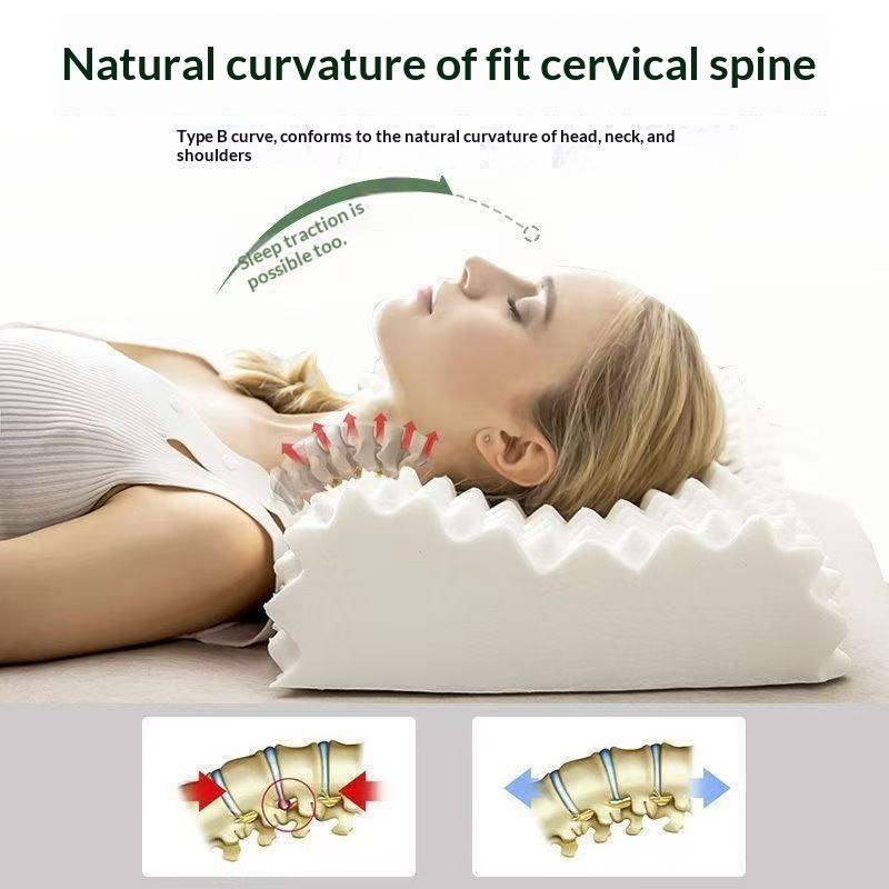 Memory Foam Pillow, One Piece, Household Use, Sleep Pillow, Pillow Core, Adult Cervical Support, Heightened Memory Foam Pillow, Side Sleeping