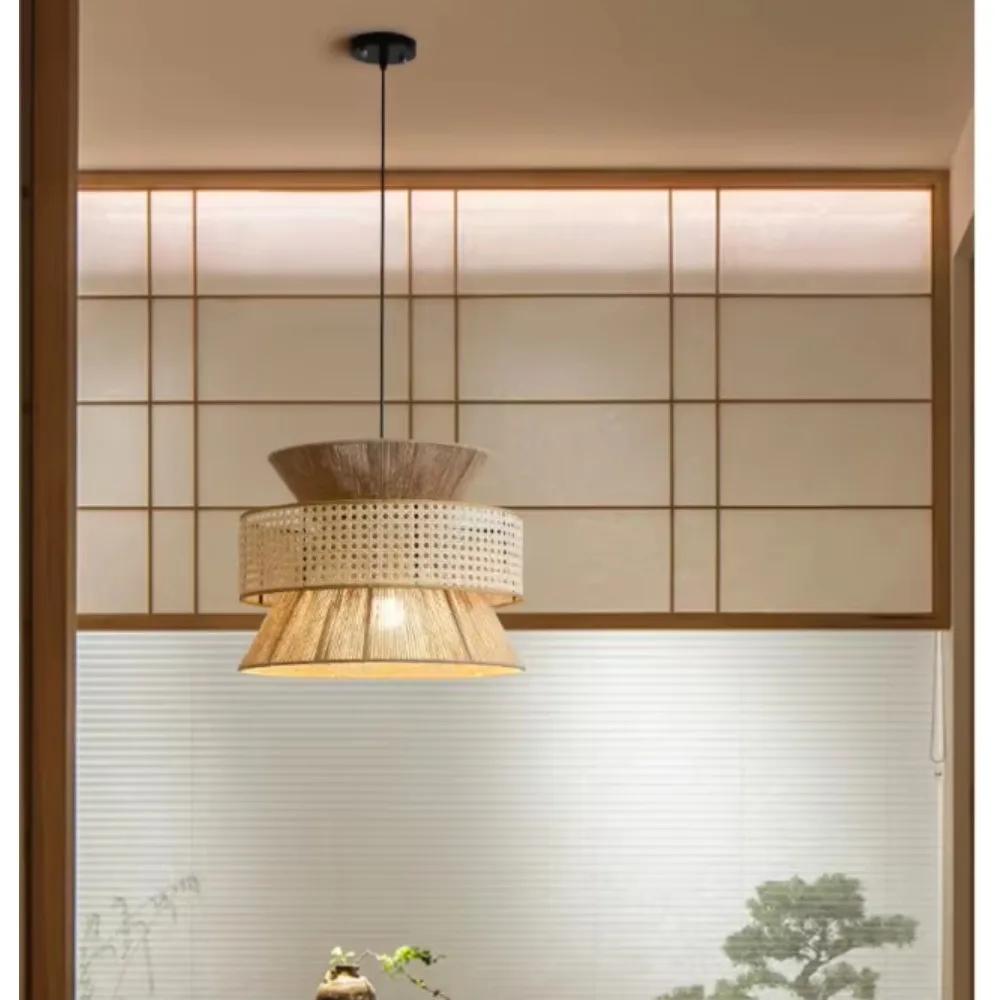 Подвесной светильник ручной работы из натурального белого ротанга, абажур, каркасы для абажуров оптом, подвесная лампа для декора, экологичная лампа