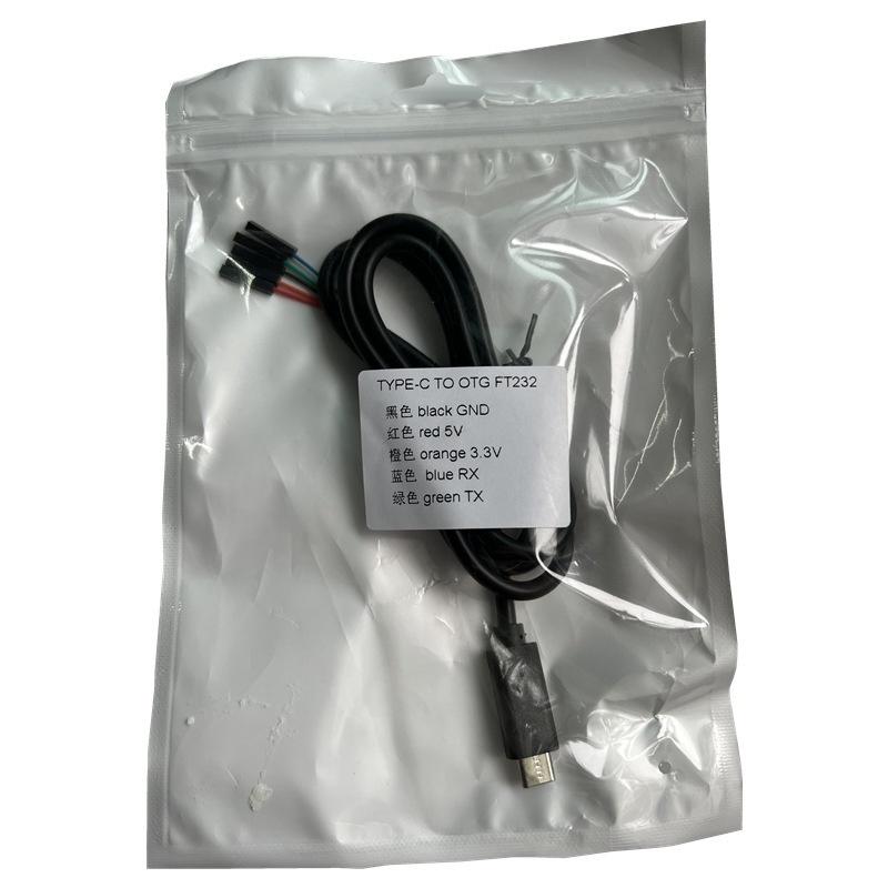 Кабель-конвертер USB Type C в RS232 TTL Serial OTG с чипом CH340 FT232, совместимый с Android OSX, для промышленного IoT-разработки