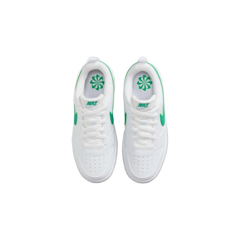 Nike Кроссовки Court Borough Low Recraft GS 'Белый/Стадионно-зеленый' DV5456-109