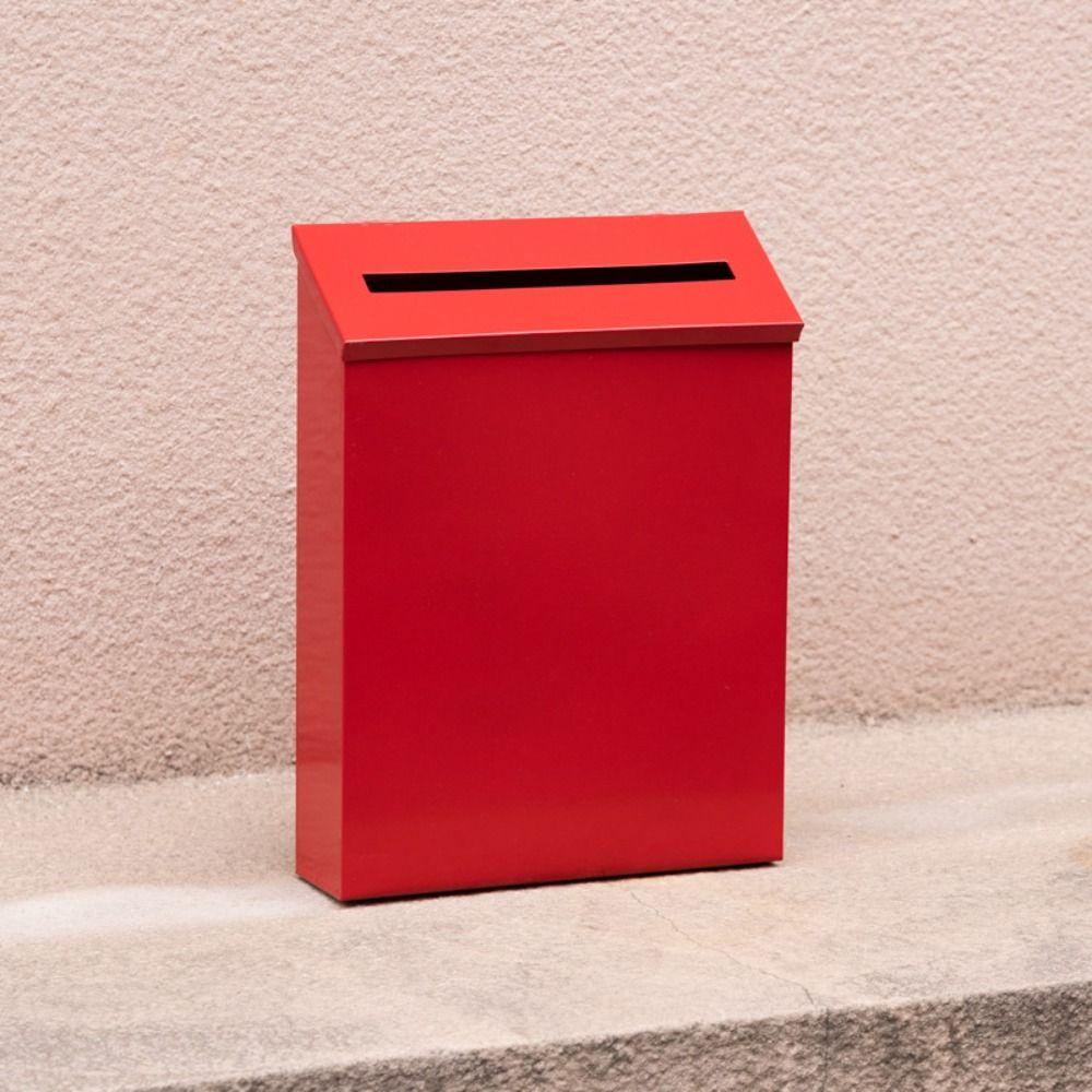 Железный ящик для газет Многофункциональный почтовый ящик Органайзер для хранения металлический почтовый ящик Дерево