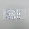 AAZO1 For BRABUS 400 450 460 480 500 550 560 580 600 650 700 800 850 880 900 Chrome Letters Number Trunk Emblem Logo