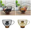 Metal Wire Coffee Storage Rack Convenient Coffee Pods Basket Decorations for Kitchen Countertop Espressos Pods Stand