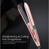 2 In 1 Ceramic Curling Iron Hair Curler Thermostatic Fast Heat Flat Iron Curling Iron Travel Waver Plate