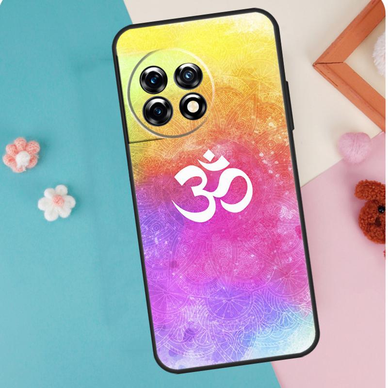 Йога Ом Намасте Мандала Дизайн Для OnePlus 15 R 13 12 11 10 Pro 8T 10T 12R 13R Чехол Для OnePlus Nord 5 CE 2 3 4 Lite N20 N30