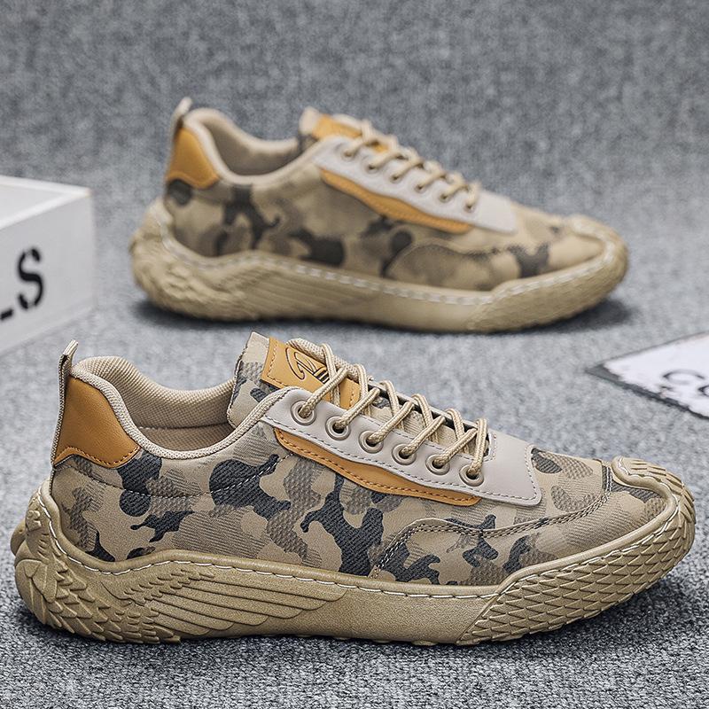 Мода 2024 года, новые туфли на плоской подошве со шнуровкой, вулканизированные туфли, дышащая мужская повседневная обувь, легкие уличные мужские прогулочные противоскользящие мужские кроссовки