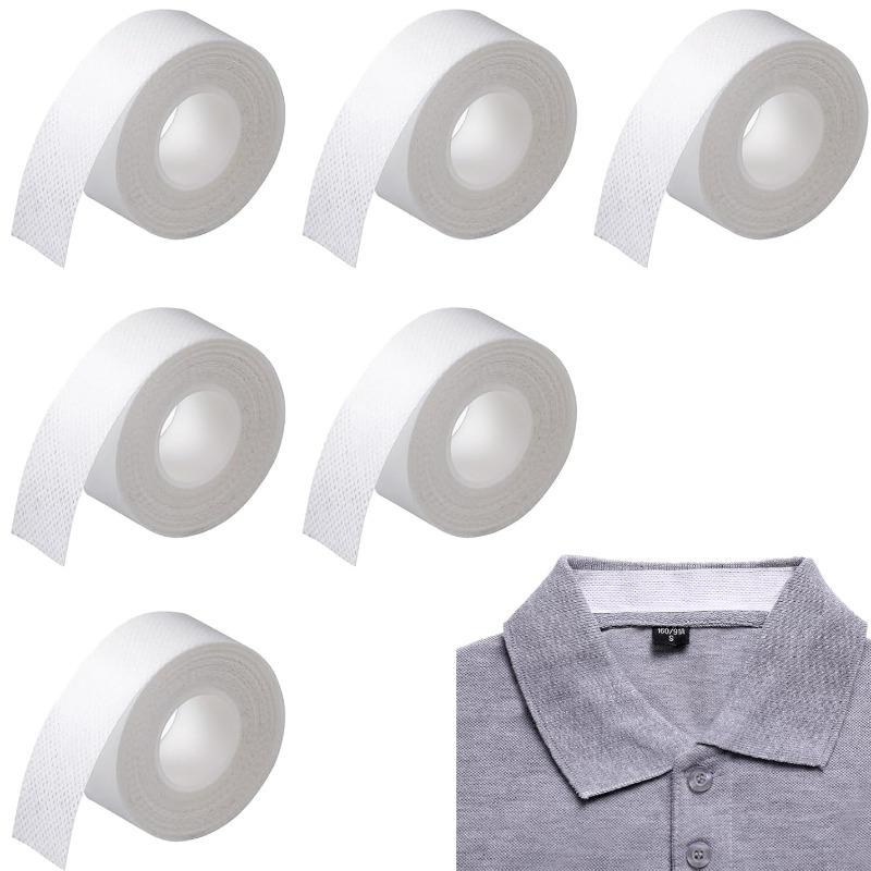 Защитная наклейка на воротник от пота, самоклеящаяся лента от пота для рубашек, дышащие наклейки на воротник для одежды, впитывающая пот накладка для шляпы