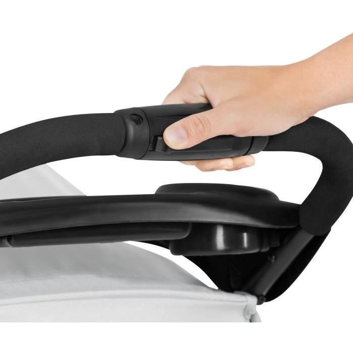 HAUCK - Poussette compacte - SHOPPER NEO II - 4 roues - Gris