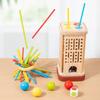 Wooden Material Wooden Stick Board Game Fun Wooden Stick Tower Toy Set  Boys/Girls