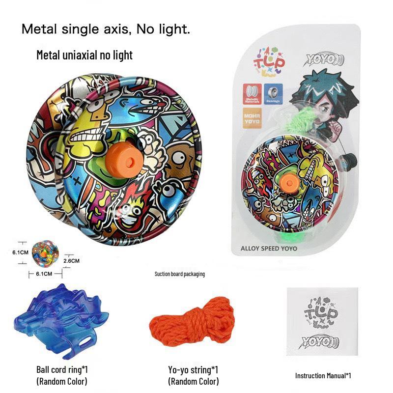 Сплав Люминесцентный Йо-йо для Детей - Соревновательный Уровень, Слип и Лайв Плей