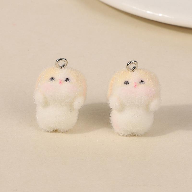 5 шт. 3D милые стаи морских выдр желтые цыплята подвески мультяшные животные кулон Diy брелок серьги ювелирные изделия аксессуары подарки