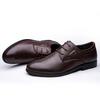 Luxury Brand Men Genuine Leather Business Dress Shoes Fashion Casual Tooling Derby Shoes Fashion Outdoor Walking  Oxford Shoes