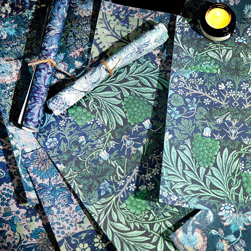 Large Baroque Theme Papers 20pcs, Vintage Journal Backgrounds, Ornate DIY  Scrapbooking Supplies
