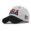 Hat Large Embroidered Cotton Flag Baseball Cap Classic USA Embroidered Cap