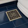 Antique Bathroom Waste Drain Brass Strainer Cover Grate Antique Floor Drain  Home