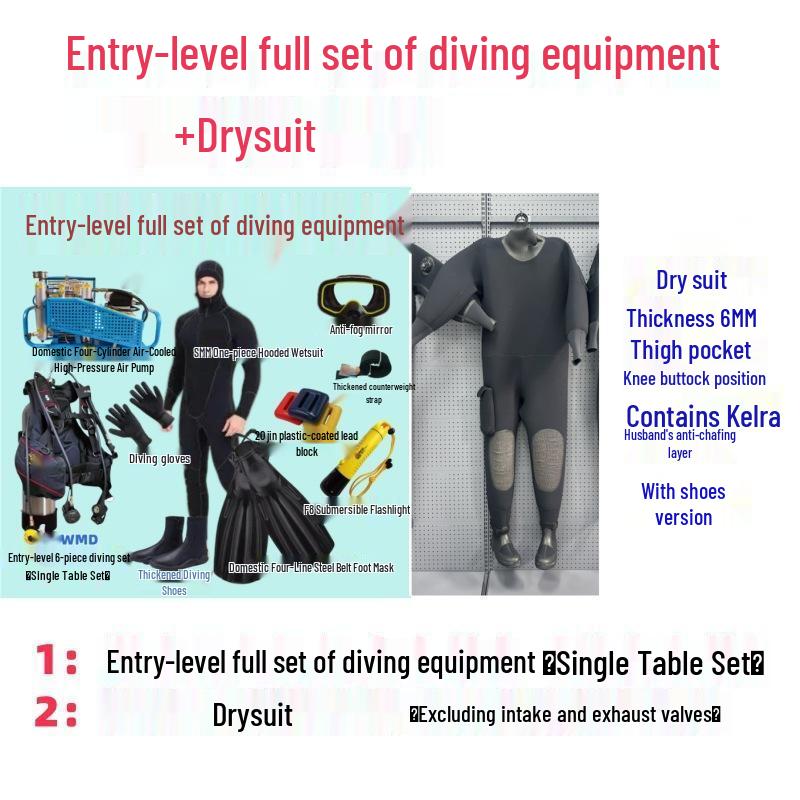 Scuba Diving Oxygen Tank & Emergency Gear
