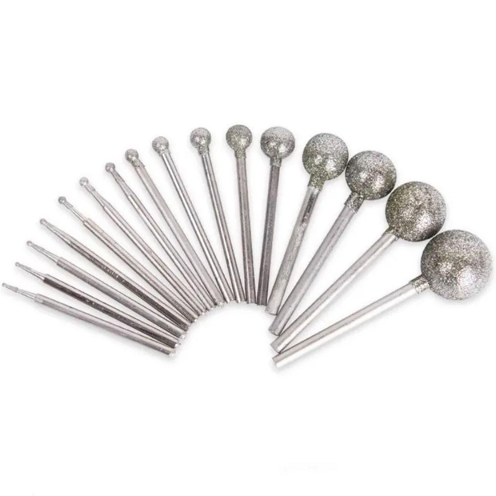 5 шт. 2,35 мм хвостовик алмазная шлифовальная головка 0,5 мм-8 мм заусенец шлифовальное сверло части электрической шлифовальной машины