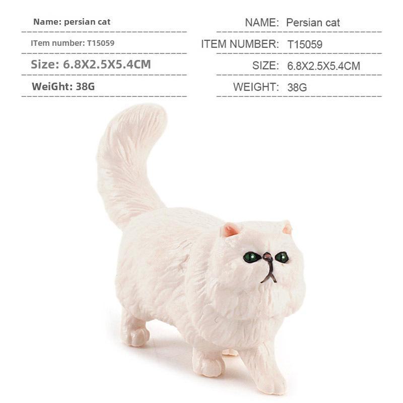 Детский набор игрушек «Черно-белый котенок» — китайские сельские украшения в виде кошечки