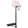 Basketball Stand White 258 363 Cm Polyethylene