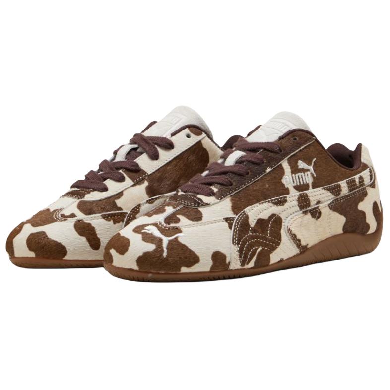 Puma Speedcat Animal Pack - Корова Женские Кроссовки Коричневые Шоколадно-коричневые Резиновая подошва 406141-01