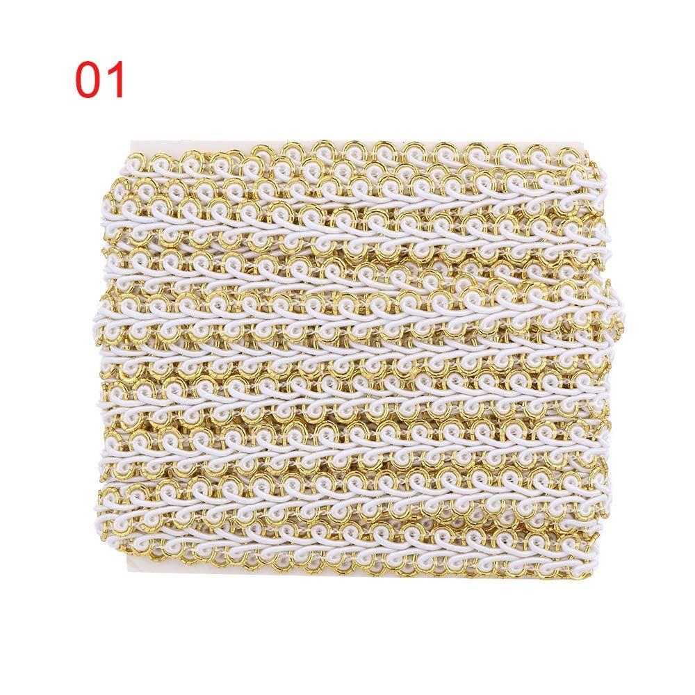 5m/lot Centipede Curve DIY Crafts Wedding Fabric Sewing Lace Trim Ribbon