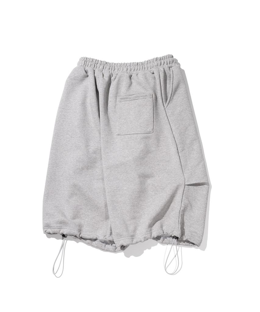 MASSNOUN Octave Bermuda Balloon Shorts Msisp001-Gy