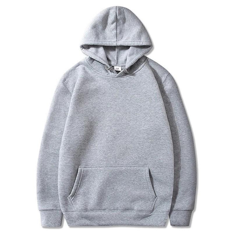 Autumn Casual Men Hooded Pullover Sweatshirt Loose Fit Top