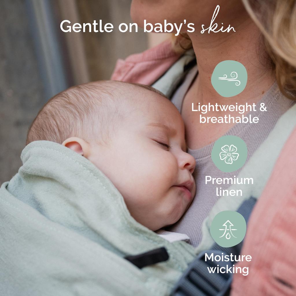 Эргономичная переноска для новорожденных Boba X, регулируемая переноска для младенцев, для ношения спереди и на спине, с регулируемыми мягкими лямками - для малышей, стиль,