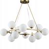 Pendant Lamp Ceiling Chandelier Balls Gold Modern Led Milky